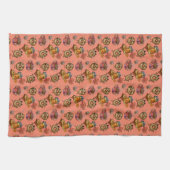 Linge De Cuisine Doughnut et thé (Horizontal)