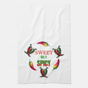Linge De Cuisine Doux mais épicé, Piments chauds