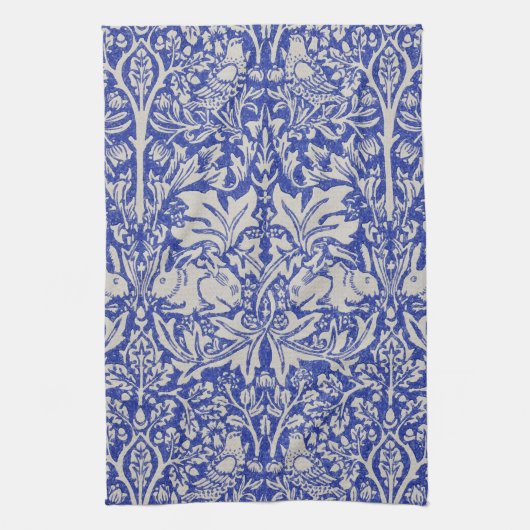 Linge De Cuisine Dove et Rabbit, William Morris (Vertical)