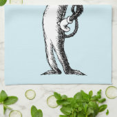 Linge De Cuisine Dr Seuss | Chat dans le Casquette & Krinklebine (Plié)