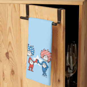 Linge De Cuisine Dr. Seuss Chose Un Chose Deux Graphique Patrioti