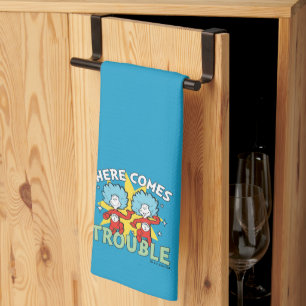 Linge De Cuisine Dr. Seuss Chose Un Chose Deux Les Ennuis Arriven