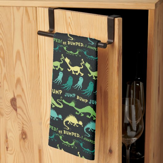 Linge De Cuisine Dr Seuss | Motif Hallowen "Bump Jump" (Pliage en tiers)