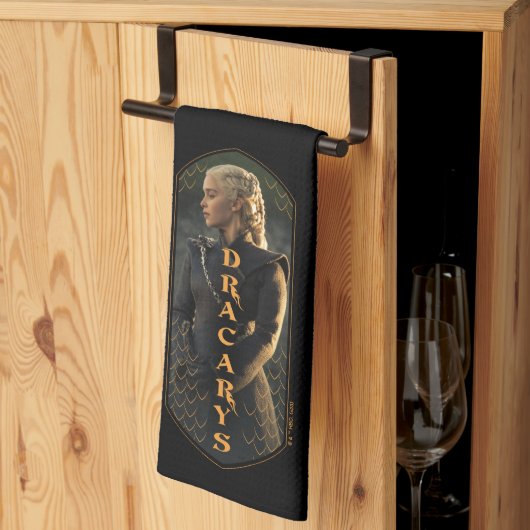 Linge De Cuisine "Dracarys" Daenerys Targaryen Graphic (Pliage en tiers)