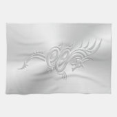 Linge De Cuisine Dragon à l'Est, effet Embossé (Horizontal)