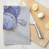 Linge De Cuisine Dragon bleu (Quart Plié)