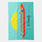 Linge De Cuisine Dragon Boat Racing (Vertical)