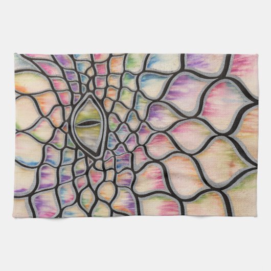 Linge De Cuisine Dragon d'arc-en-ciel (Horizontal)