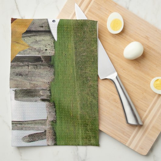 Linge De Cuisine Dragon de Stonehenge (Quart Plié)