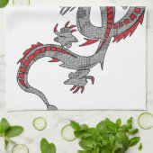 Linge De Cuisine Dragon du Nouvel An chinois (Plié)