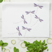 Linge De Cuisine Dragon flies en flight towel (Plié)