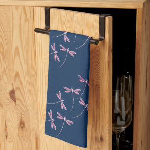 Linge De Cuisine Dragon flies en flight towel