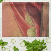 Linge De Cuisine Dragon rouge de sommeil (Plié)