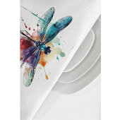 Linge De Cuisine Dragonfly à l'aquarelle