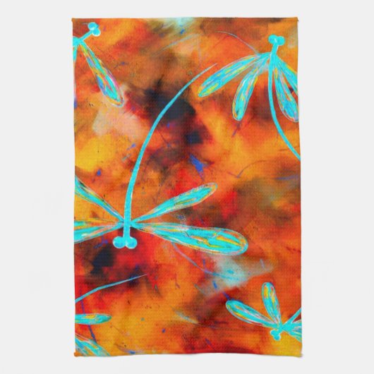 Linge De Cuisine Dragonfly Desert Flit (Vertical)