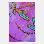 Linge De Cuisine Dragonfly Flit Electrique rose (Vertical)