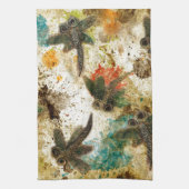 Linge De Cuisine Dragonfly Flit Rustic Splash (Vertical)