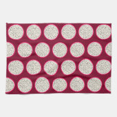 Linge De Cuisine Dragonfruit/tranches stylisées de fruit fruit de (Horizontal)