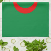 Linge De Cuisine drapeau algérien (Plié)