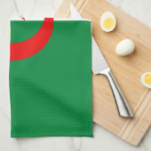 Linge De Cuisine drapeau algérien (Quart Plié)