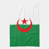 Linge De Cuisine drapeau algérien (Vertical)