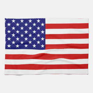 Linge De Cuisine Drapeau américain