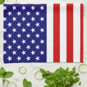 Linge De Cuisine Drapeau américain (Plié)