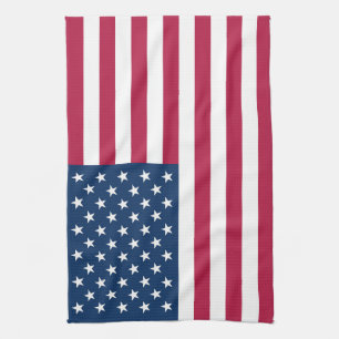 Linge De Cuisine Drapeau américain