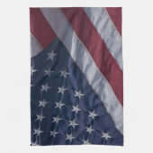 Linge De Cuisine Drapeau américain. (Vertical)