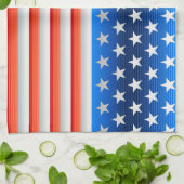 Linge De Cuisine Drapeau américain (Plié)