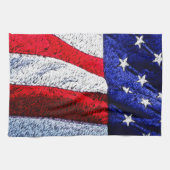 Linge De Cuisine Drapeau américain (Horizontal)