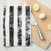 Linge De Cuisine Drapeau américain affligé par cru (Quart Plié)