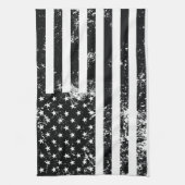 Linge De Cuisine Drapeau américain affligé par cru (Vertical)