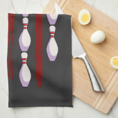 Linge De Cuisine Drapeau américain de Bowling (Quart Plié)