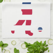 Linge De Cuisine Drapeau américain de golf (Plié)