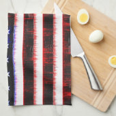 Linge De Cuisine Drapeau américain - Drapeau américain, cramponné (Quart Plié)