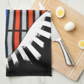 Linge De Cuisine Drapeau américain Patriot Heart (Quart Plié)