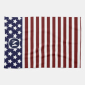 Linge De Cuisine Drapeau américain Rouge Blanc Bleu Bleu Drapeau (Horizontal)