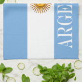 Linge De Cuisine Drapeau argentin Bandera De Argentina (Plié)