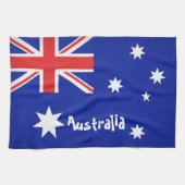 Linge De Cuisine Drapeau australien (Horizontal)