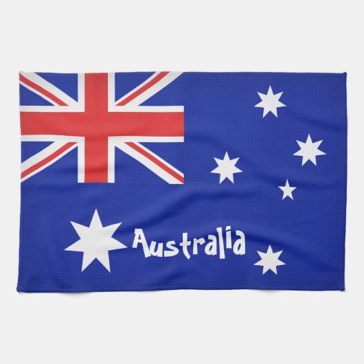 Linge De Cuisine Drapeau australien (Horizontal)