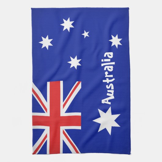 Linge De Cuisine Drapeau australien (Vertical)