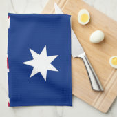 Linge De Cuisine Drapeau australien (Quart Plié)
