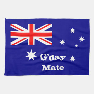Linge De Cuisine Drapeau australien & G'day Mate party, sports /Aus