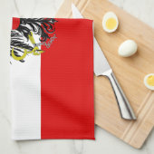 Linge De Cuisine Drapeau autrichien (Quart Plié)