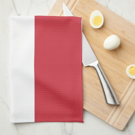 Linge De Cuisine Drapeau autrichien (Quart Plié)