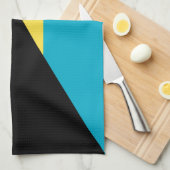 Linge De Cuisine Drapeau bahaméen (Quart Plié)