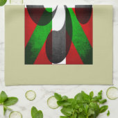Linge De Cuisine Drapeau basque et croix (Plié)