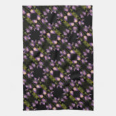 Linge De Cuisine Drapeau bleu Iris Fleur Motif Abstrait (Vertical)