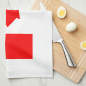 Linge De Cuisine Drapeau canadien (Quart Plié)